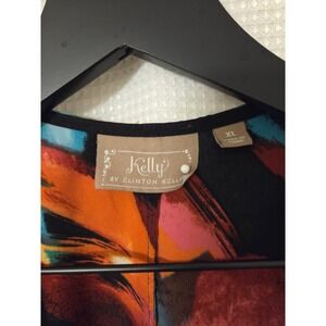 Kelly by Clinton Kelly XL Sleeveless Jewel Embellished‎ Blouse Top